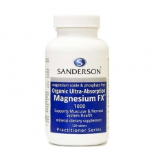[샌더슨] 마그네슘 120정 1개(근육경련)