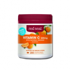 [레드실] 씹어먹는 비타민C(오렌지맛) 500mg 200정 1개