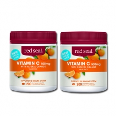 [레드실] 씹어먹는 비타민C(오렌지맛) 500mg 200정 2개