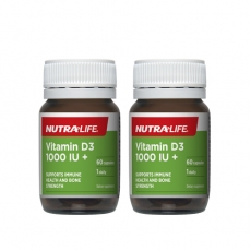 [뉴트라라이프] 비타민D3 1000IU+ 60캡슐 2개